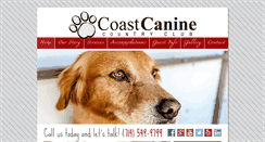 Desktop Screenshot of coastcanine.com